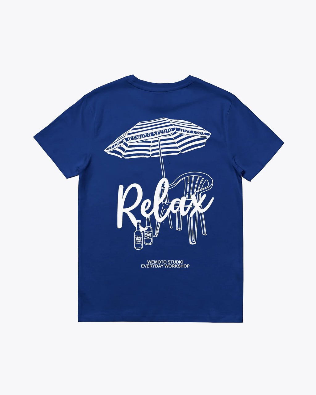WEMOTO | CAMISETAS | HOMBRE | PARASOL TEE ROYAL BLUE | AZUL
