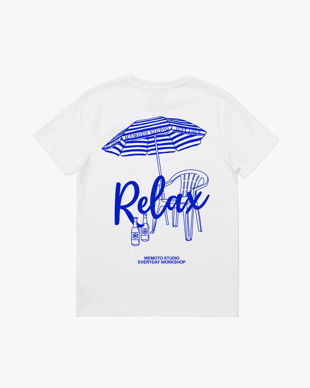 WEMOTO | CAMISETAS | HOMBRE | PARASOL TEE WHITE | BLANCO