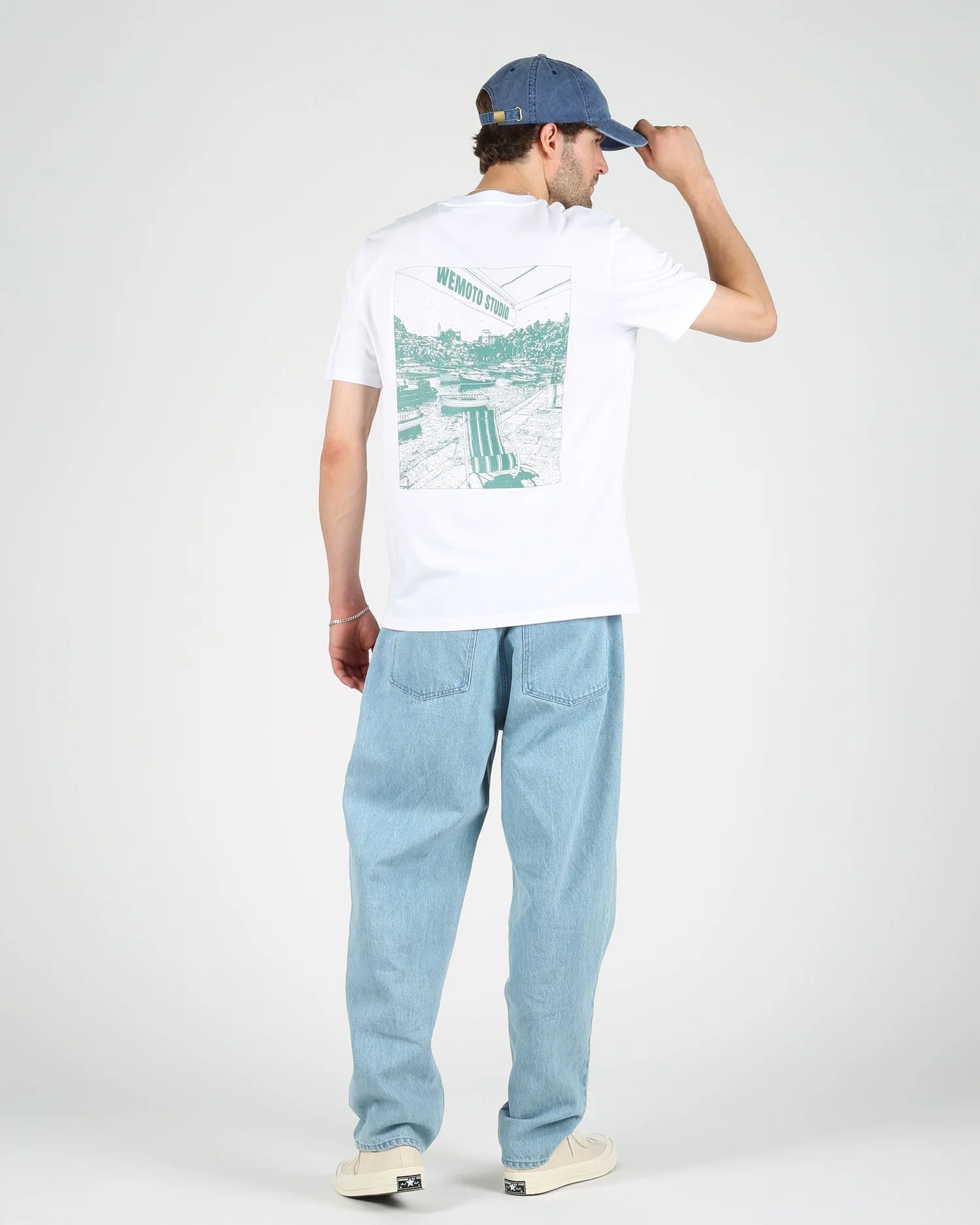 WEMOTO | CAMISETAS | HOMBRE | BOATS TEE WHITE | BLANCO