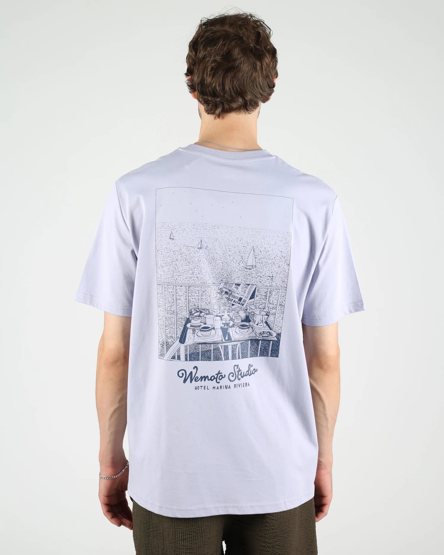 WEMOTO | CAMISETAS | HOMBRE | MARINA TEEAVENDER LAVENDER | LILA