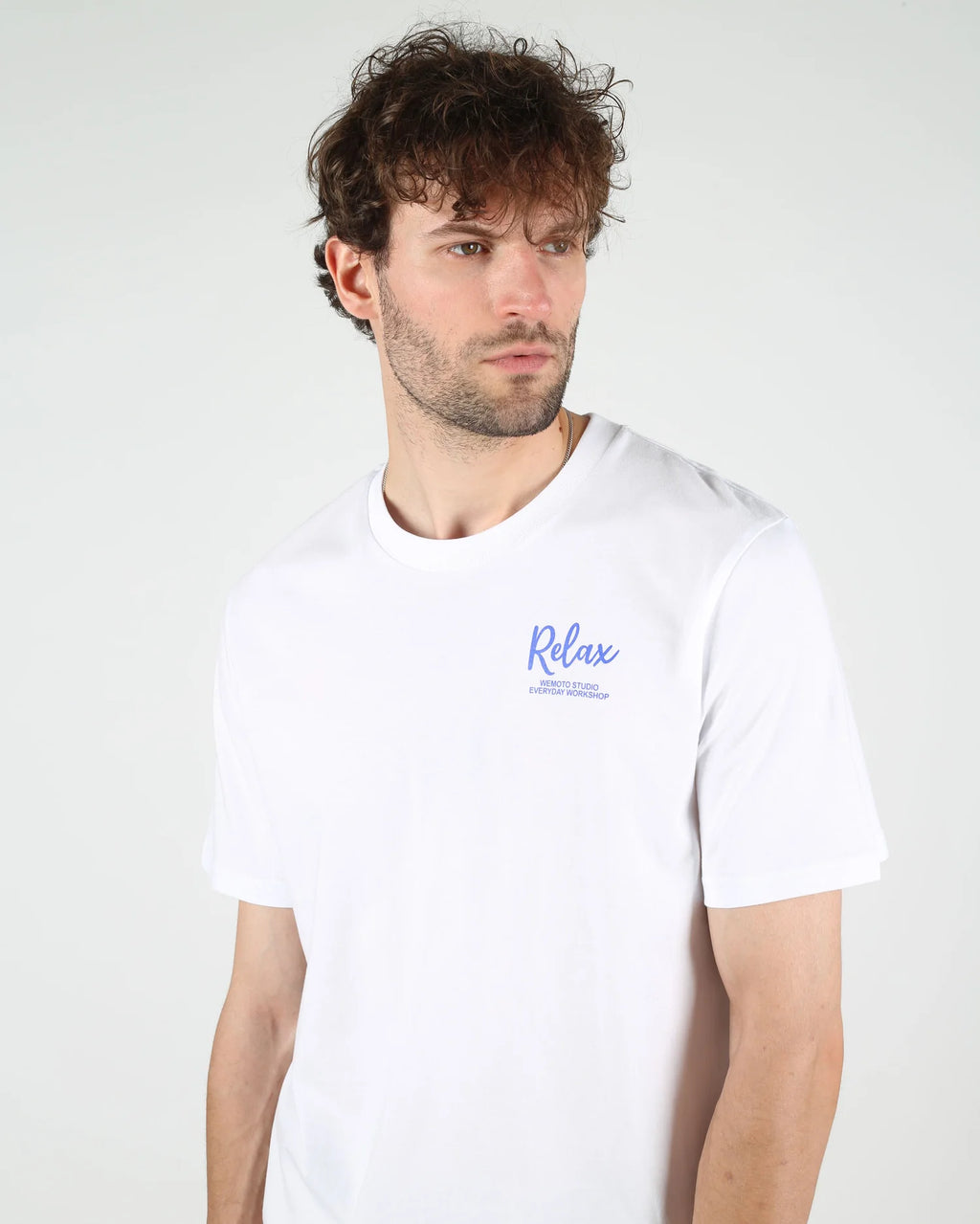 WEMOTO | CAMISETAS | HOMBRE | PARASOL TEE WHITE | BLANCO