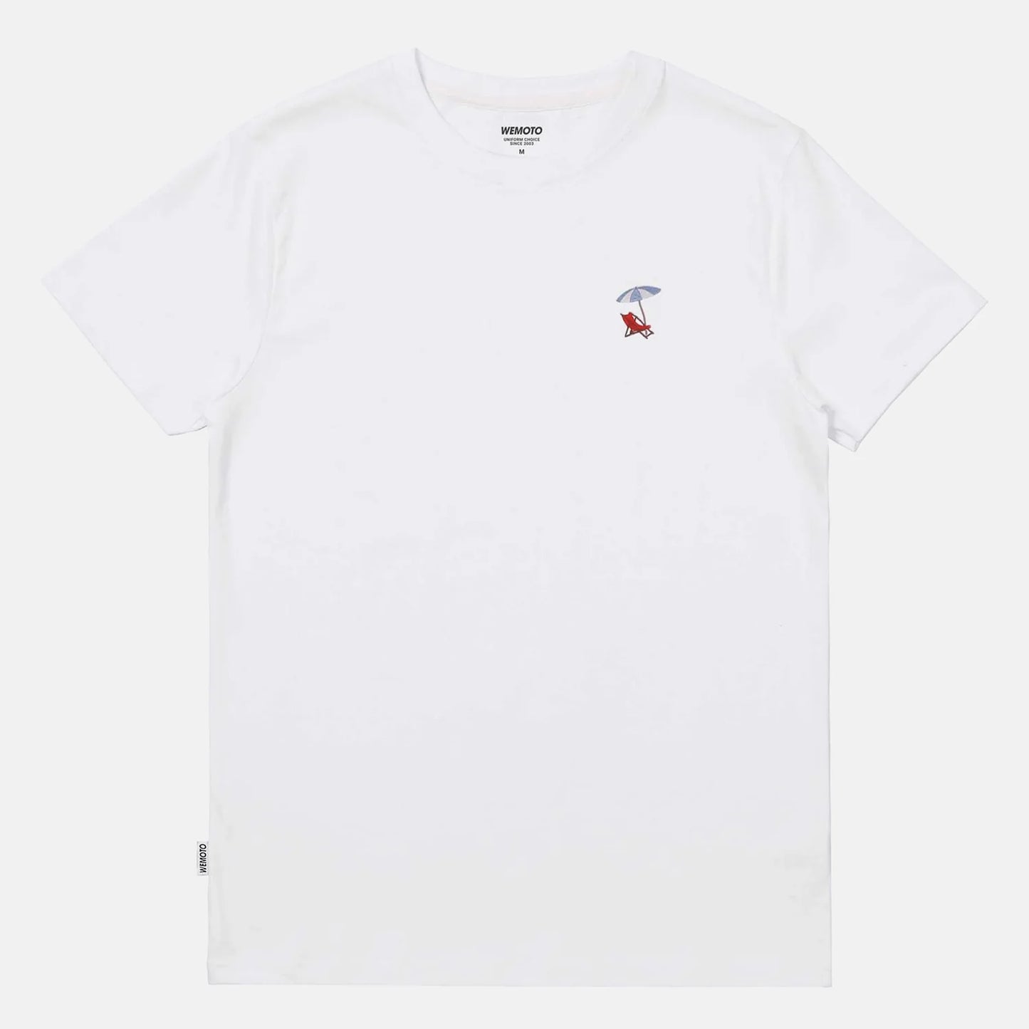 WEMOTO | T-SHIRT | MEN'S | BEACH TEE WHITE | WHITE