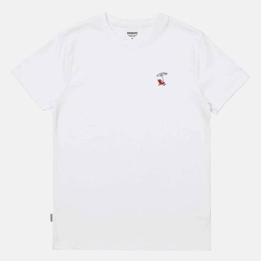 WEMOTO | T-SHIRT | MEN'S | BEACH TEE WHITE | WHITE