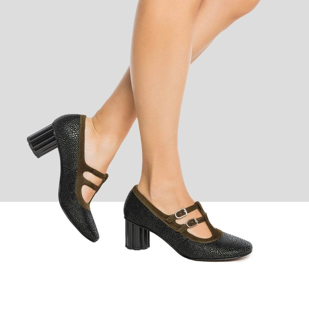 AUDLEY | DAMESSCHOENEN | LUNA BLISS GREEN | GROEN