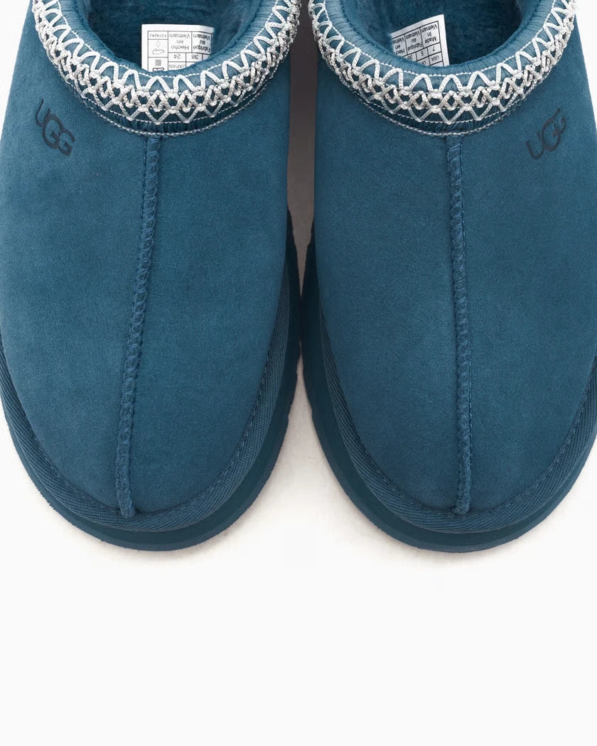 UGG TAZZ Desert BLUE: blauw klompen voor dames