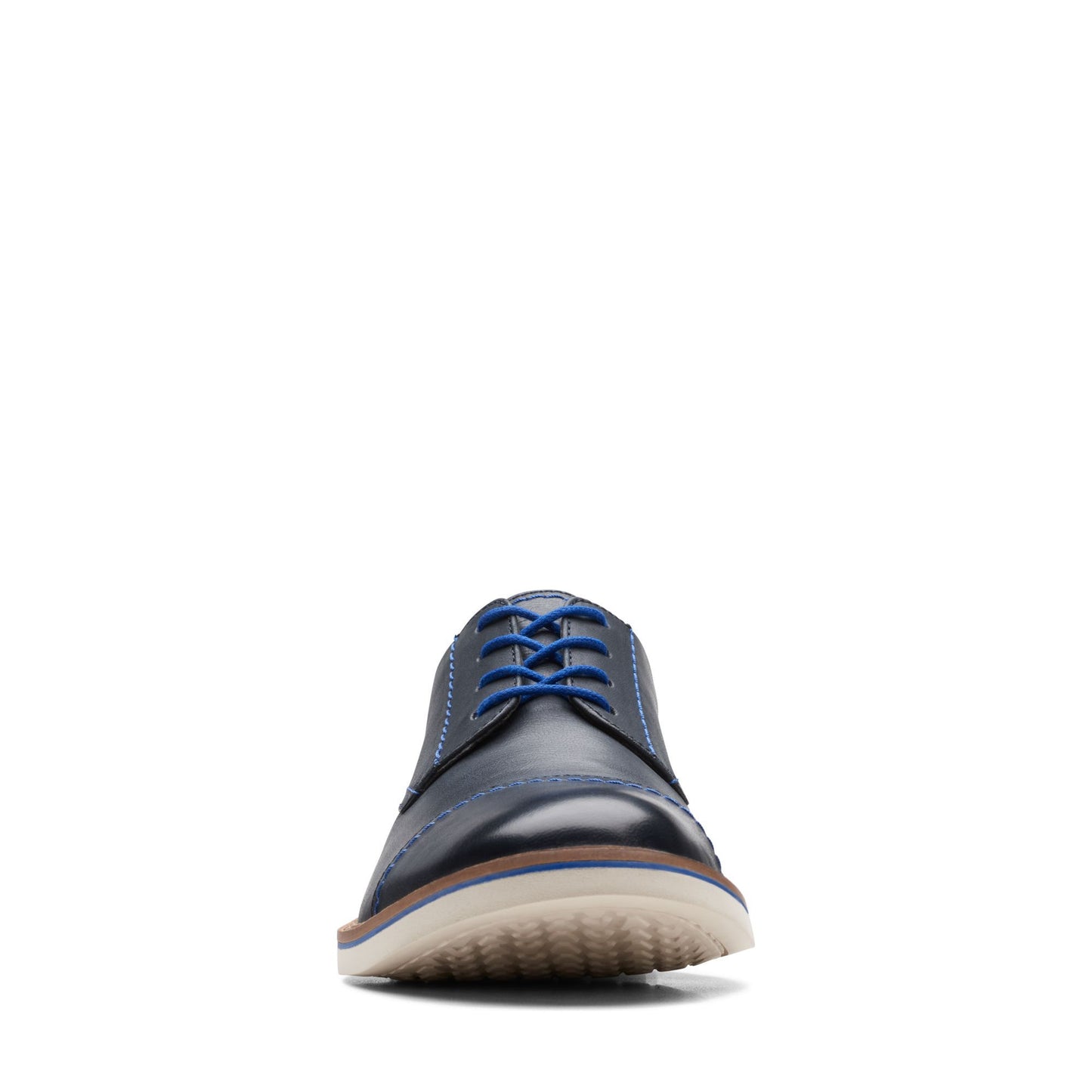 Zapatos Derby De La Marca Clarks Para Hombre Modelo Atticus Lt Cap Navy LeatherEn Color Azul