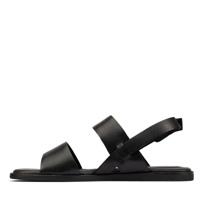 Sandalias De La Marca Clarks Para Mujer Modelo Karsea Strap Black Combi En Color Negro