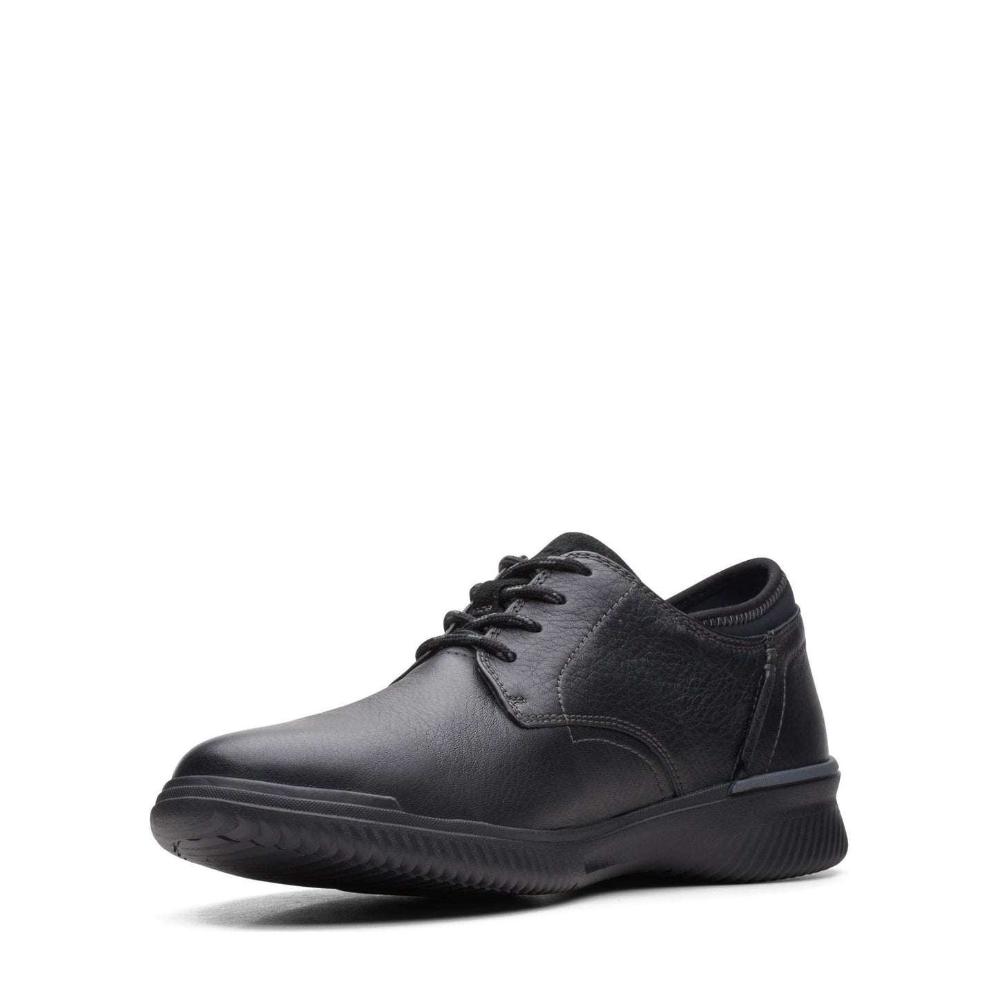 Zapatos Derby De La Marca Clarks Para Hombre Modelo Donaway Plain Black Leather En Color Negro