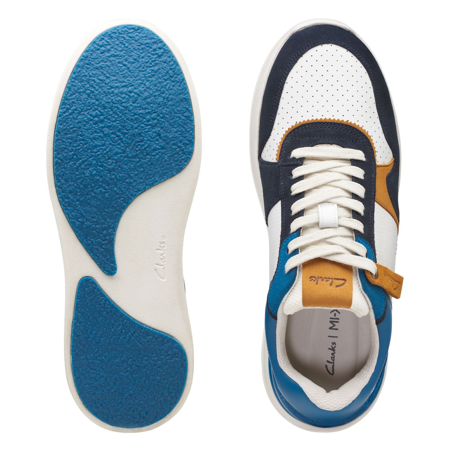 Sneakers De La Marca Clarks Para Hombre Modelo Racelite Tor Teal CombiEn Color Azul