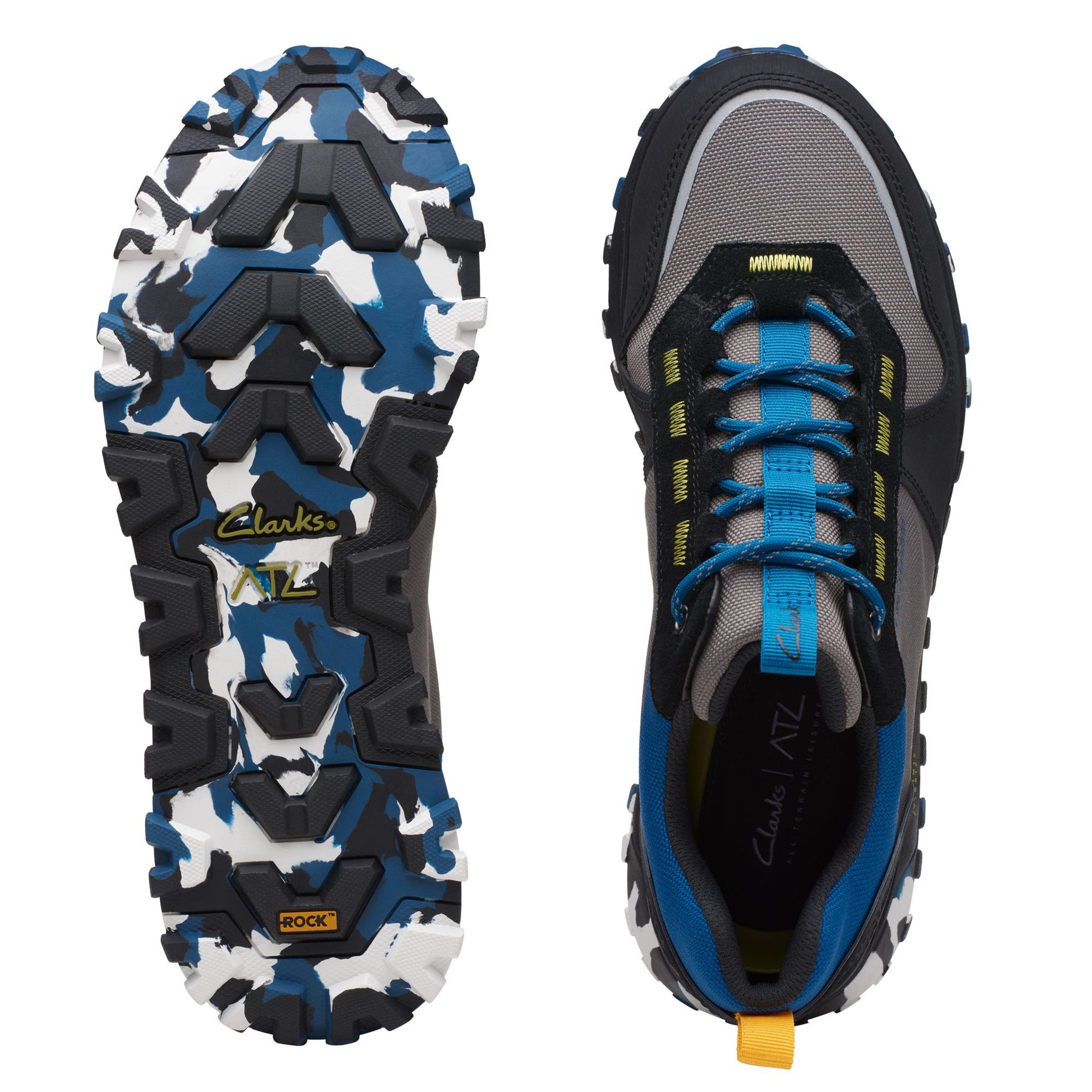 Sneakers De La Marca Clarks Para Hombre Modelo Atl Trek Walk Wp Gray CombiEn Color Gris