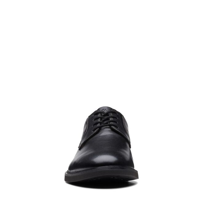 Zapatos Oxford De La Marca Clarks Para Hombre Modelo Malwood Lace Black Leather En Color Negro