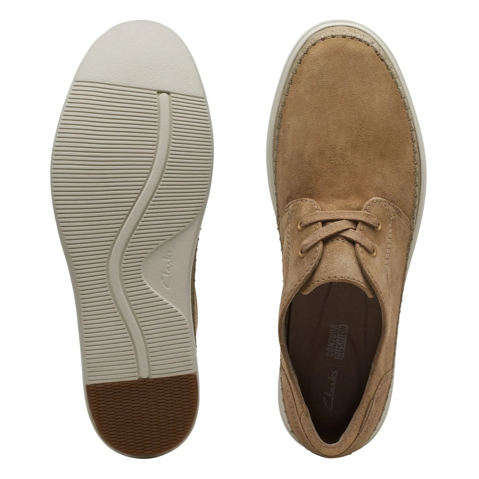 Clarks beige shoes deals
