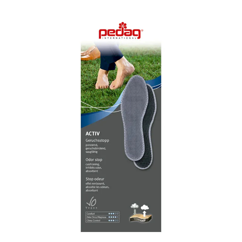 PEDAG | PLANTILLAS | UNISEX | ACTIVE | NEGRO