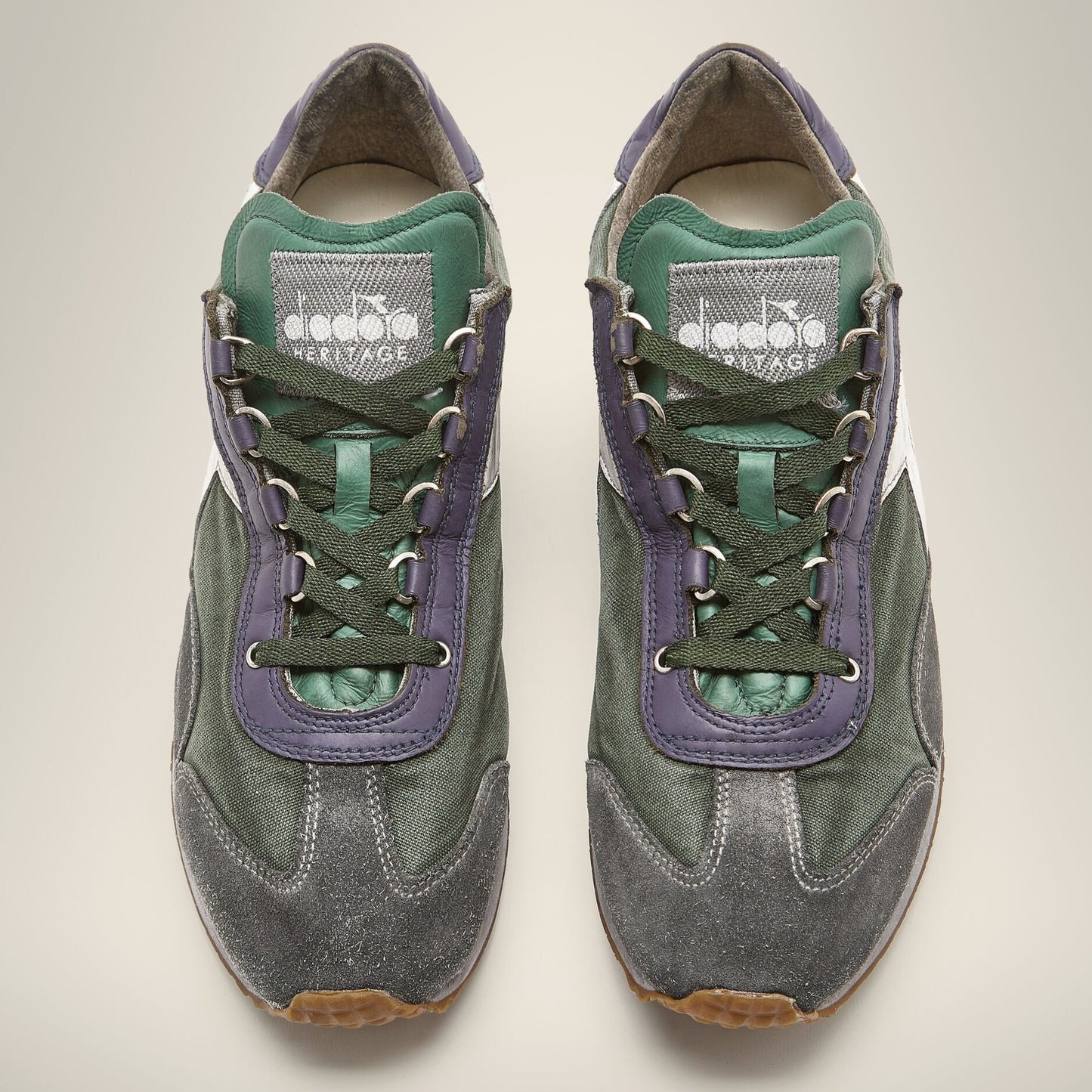 Sneakers De La Marca Diadora Para Unisex Modelo Equipe H Dirty Stone Wash EvoEn Color Verde