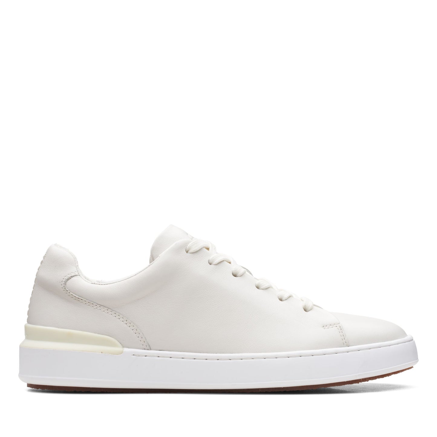 Sneakers De La Marca Clarks Para Hombre Modelo Courtlite Lace White Leather En Color Blanco