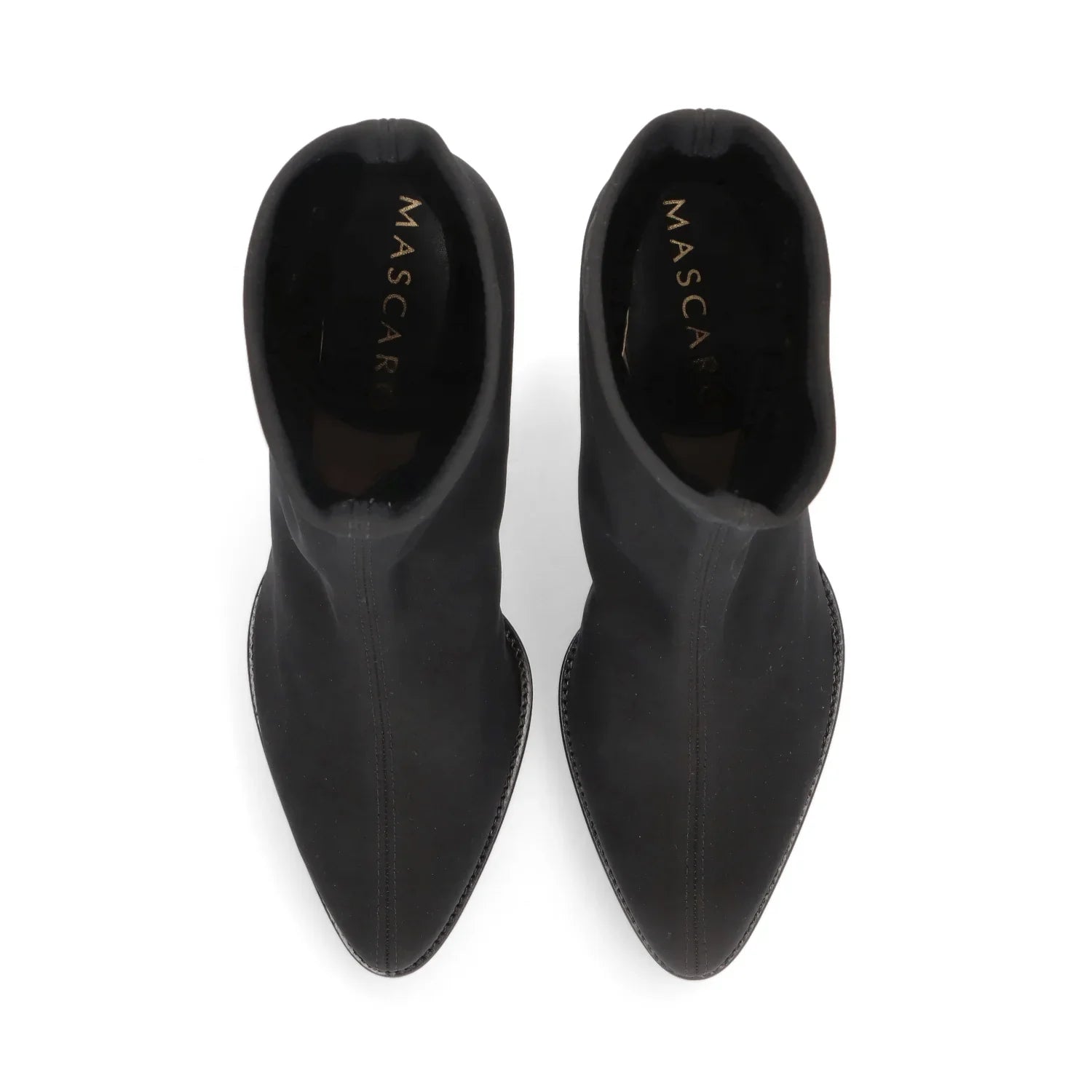 Botines De La Marca Mascaro Para Mujer Modelo Lima Elastic Bootie Negra En Color Negro