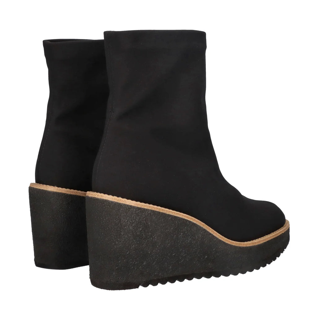 Botines De La Marca Mascaro Para Mujer Modelo Vera Elastic Bootie Negra En Color Negro