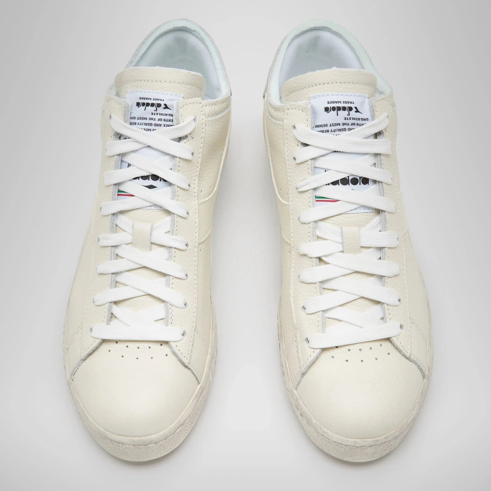 Sneakers De La Marca Diadora Para Unisex Modelo Game L Waxed Row Cut En Color Blanco