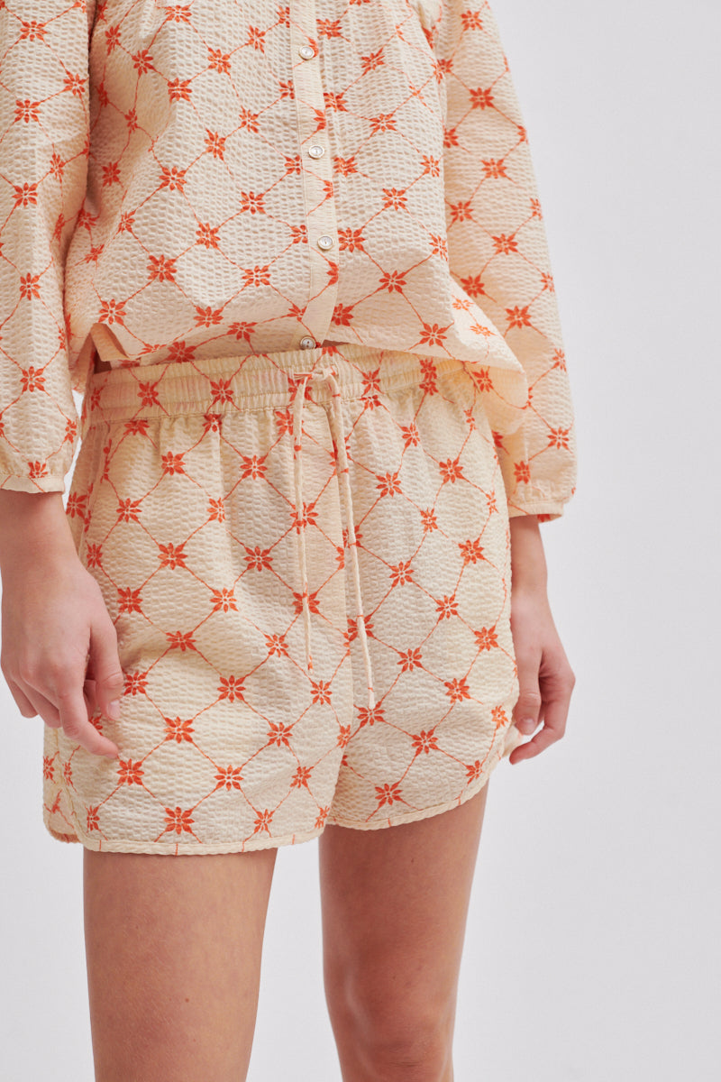 SECOND FEMALE | ЖІНОЧІ ШОРТИ | ШОРТИ FERMO | КРЕМ