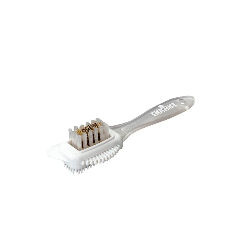 PEDAG | ENTRETIEN DES CHAUSSURES | BROSSE À CHAUSSURES EN DAIM | BLANC