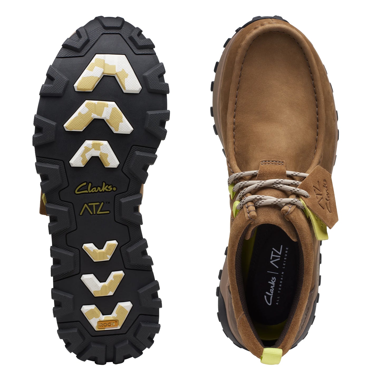 Zapatos Derby De La Marca Clarks Para Hombre Modelo Atl Trek Wally Dark Sand En Color Marrón