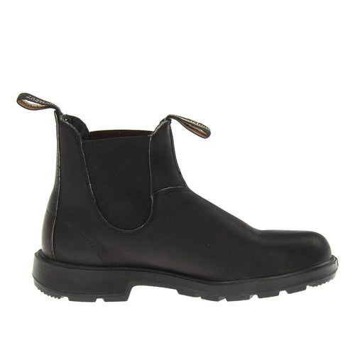 BLUNDSTONE 510 Black Leather, sort ankelstøvler til mænd hos Tascón