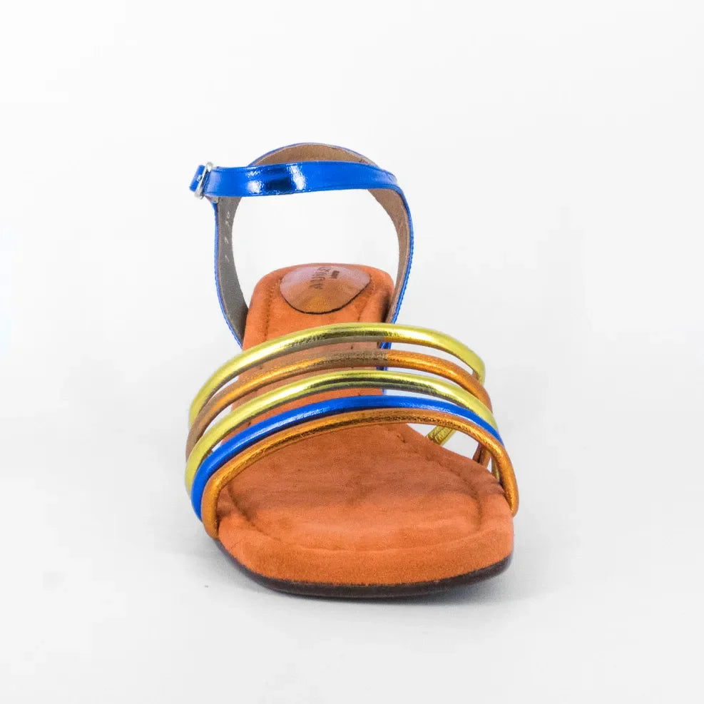 Sandalias De La Marca Audley Modelo Hedi: Tacón Galaxy Mate