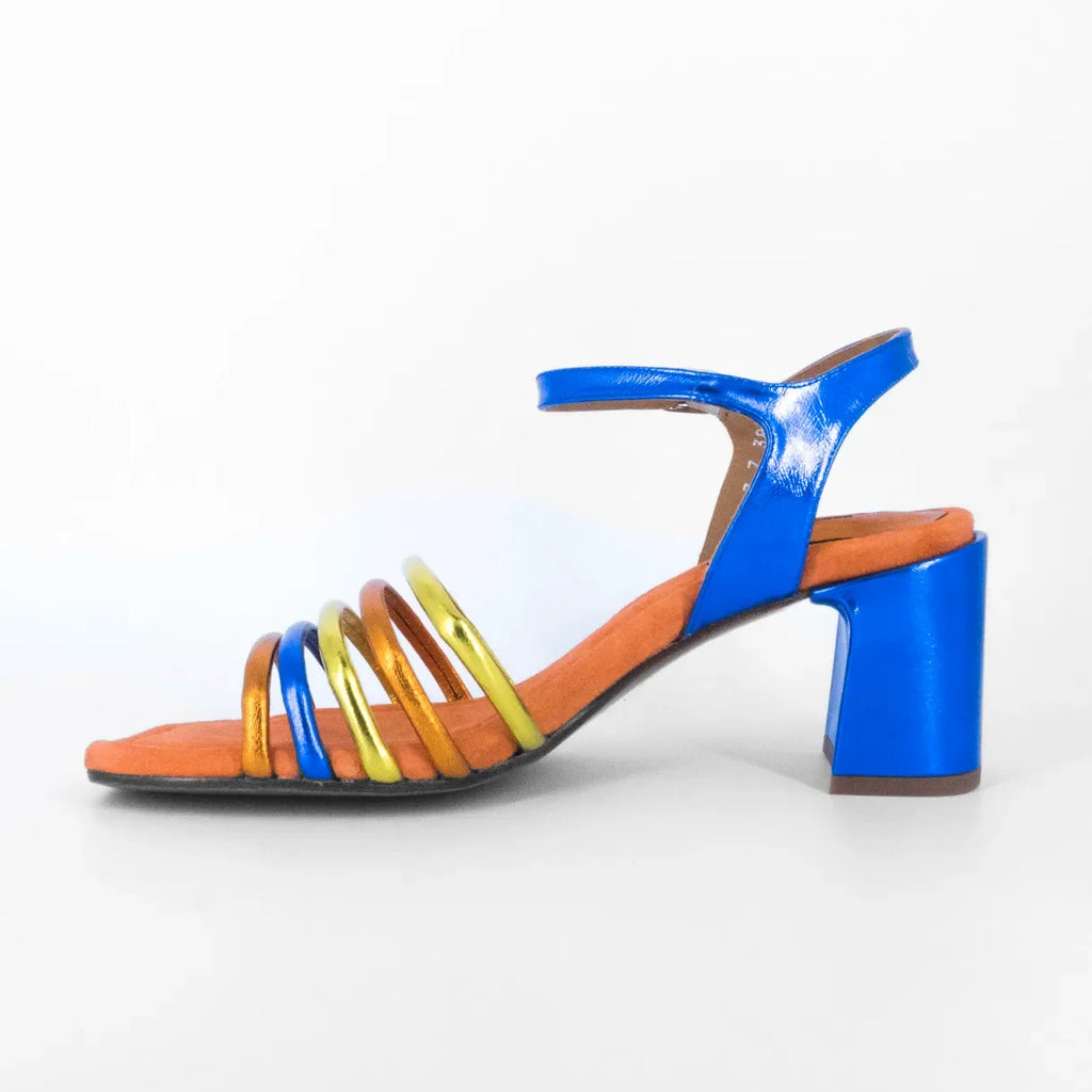 Sandalias De La Marca Audley Modelo Hedi: Tacón Galaxy Mate