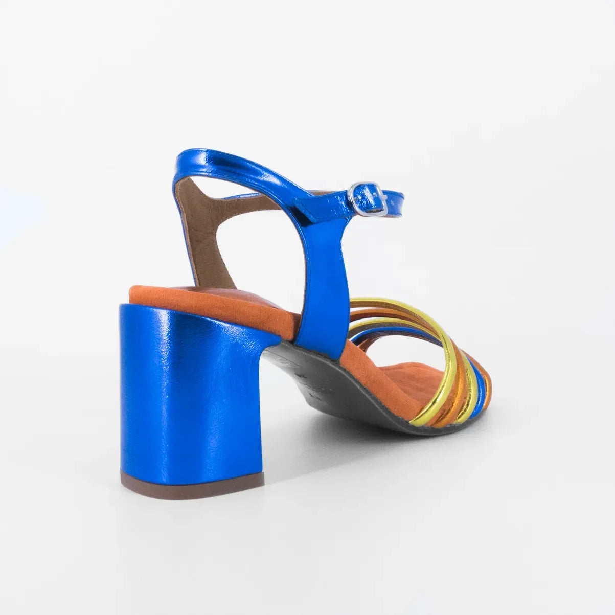 Sandalias De La Marca Audley Modelo Hedi: Tacón Galaxy Mate