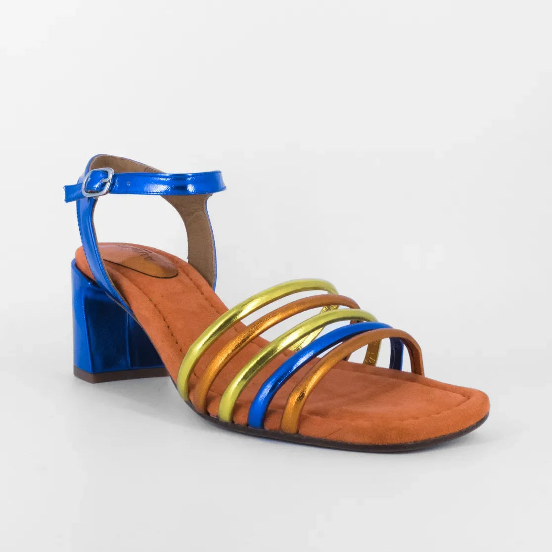 Sandalias De La Marca Audley Modelo Hedi: Tacón Galaxy Mate