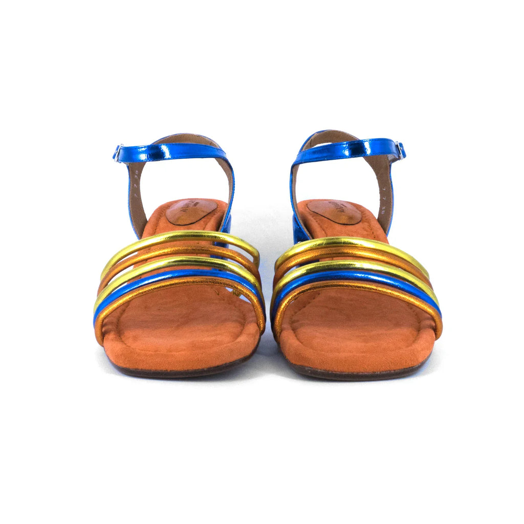 Sandalias De La Marca Audley Modelo Hedi: Tacón Galaxy Mate