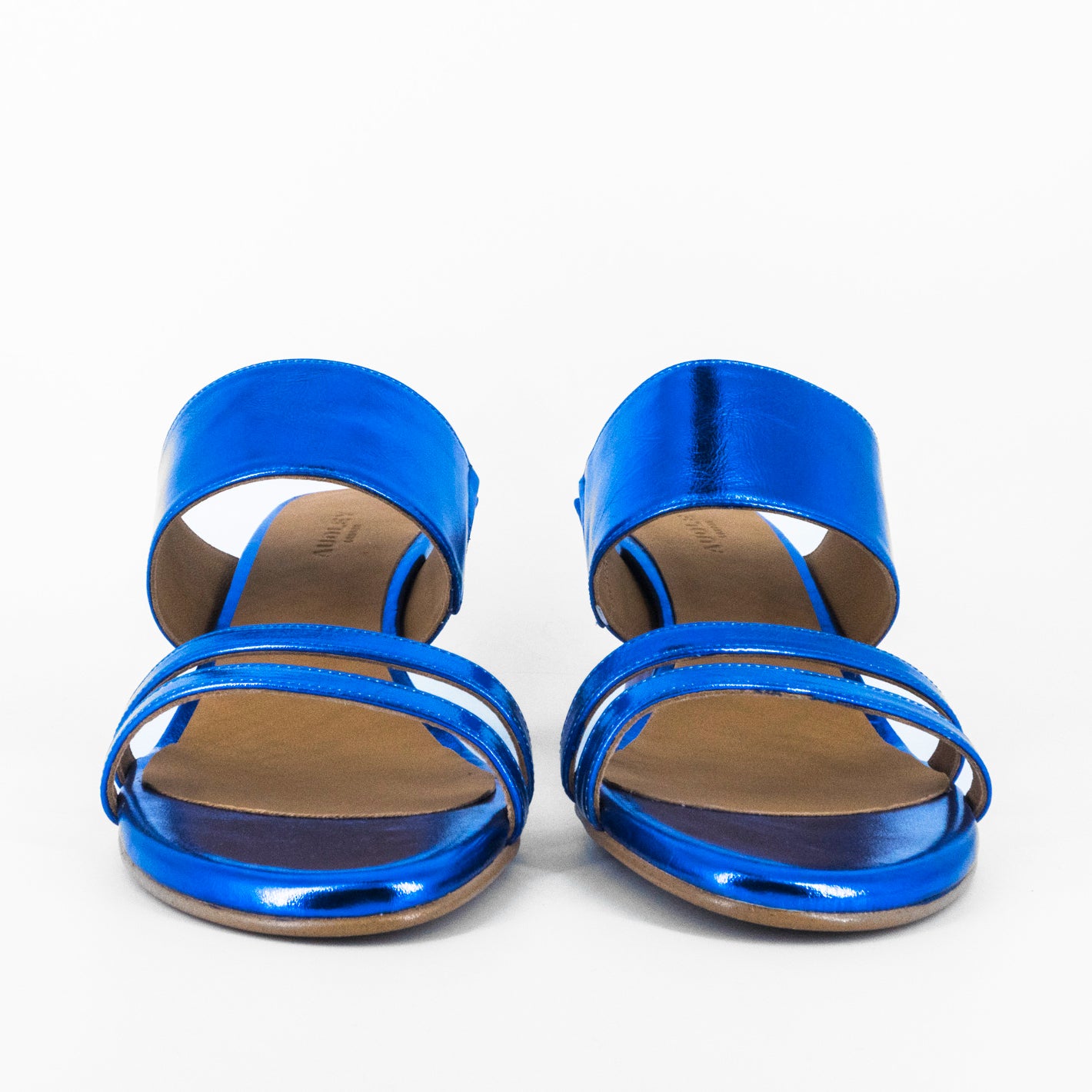 Metallic Leisure Flat Sandals