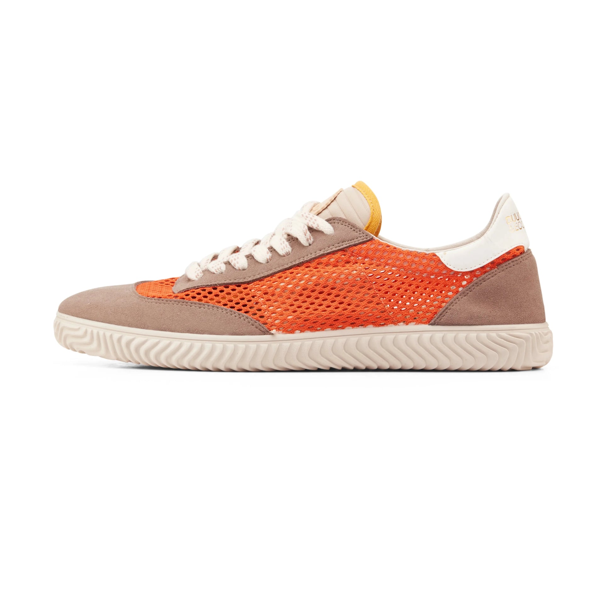 Sneakers De La Marca Duuo Para Mujer Modelo Ona Lace Mesh 012 En Color Naranja