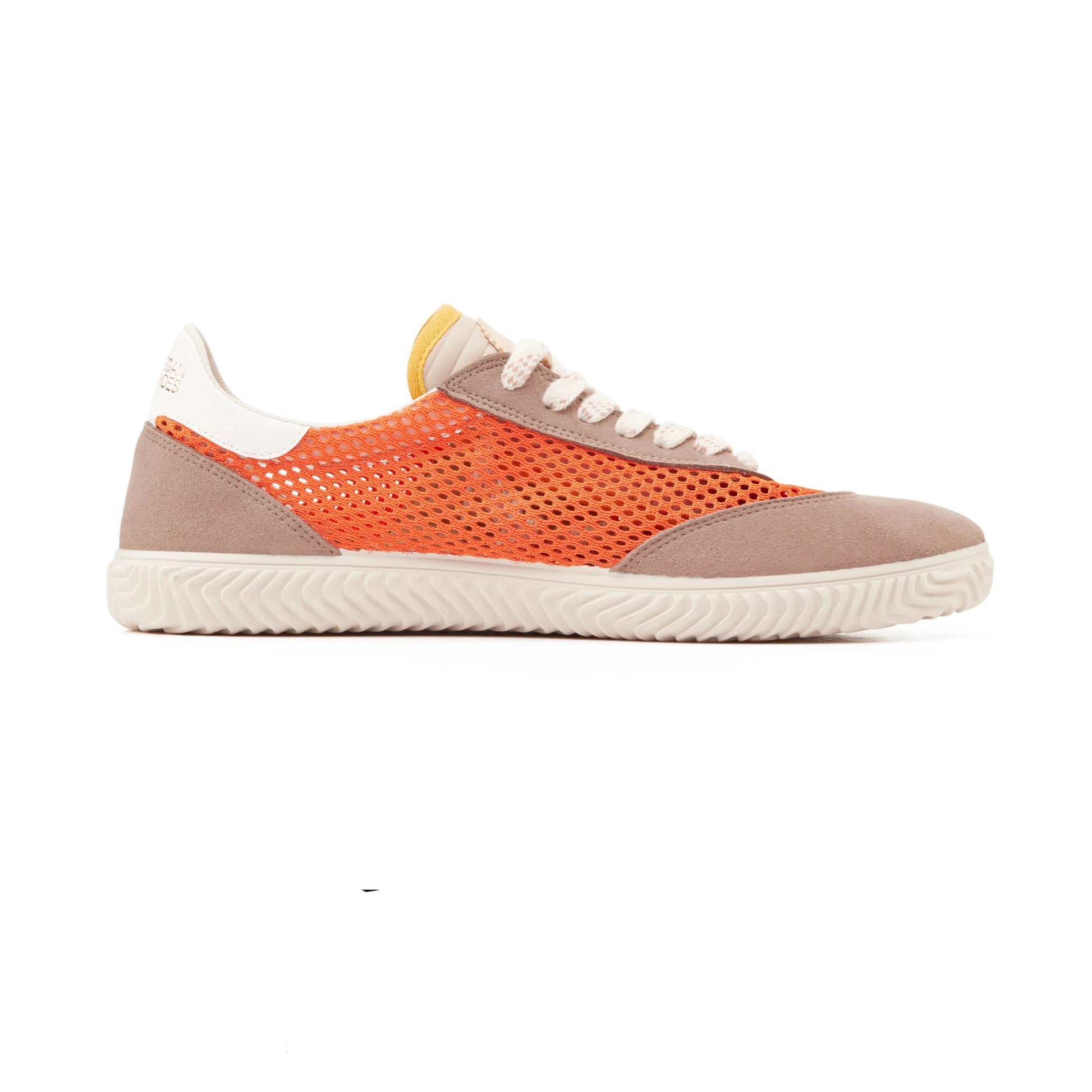 Sneakers De La Marca Duuo Para Mujer Modelo Ona Lace Mesh 011 En Color Naranja