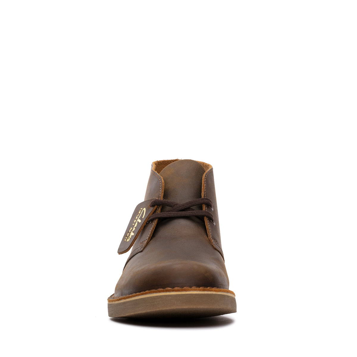 Botines De La Marca Clarks Para Hombre Modelo Desert Boot Evo Beeswax LeatherEn Color Marrón