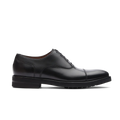 Zapatos Oxford De La Marca Lottusse Para Hombre Modelo Holborn Oxfords De Vacuno Cepillado En Color Negro