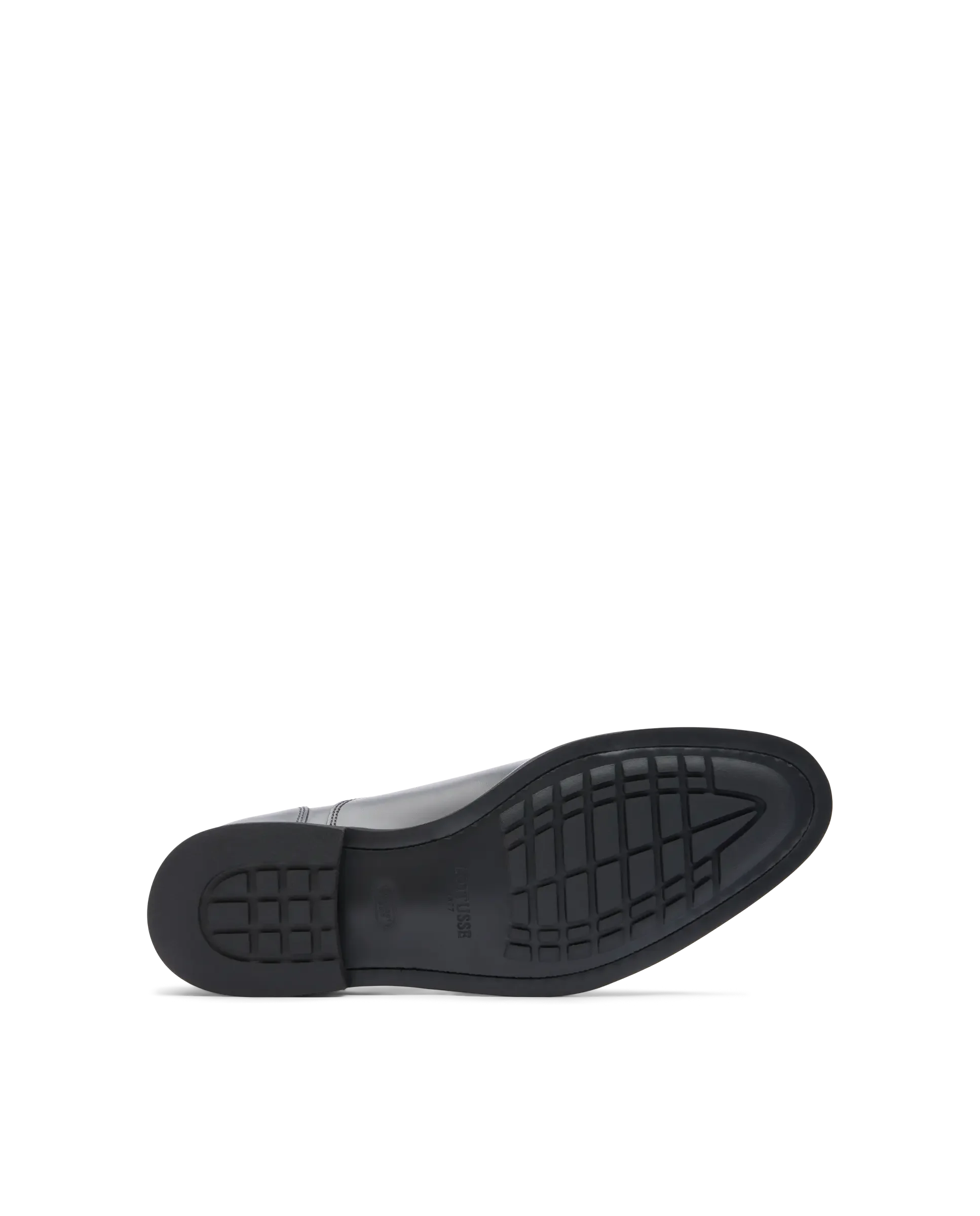 Zapatos Oxford De La Marca Lottusse Para Hombre Modelo Holborn Oxfords De Vacuno Cepillado En Color Negro