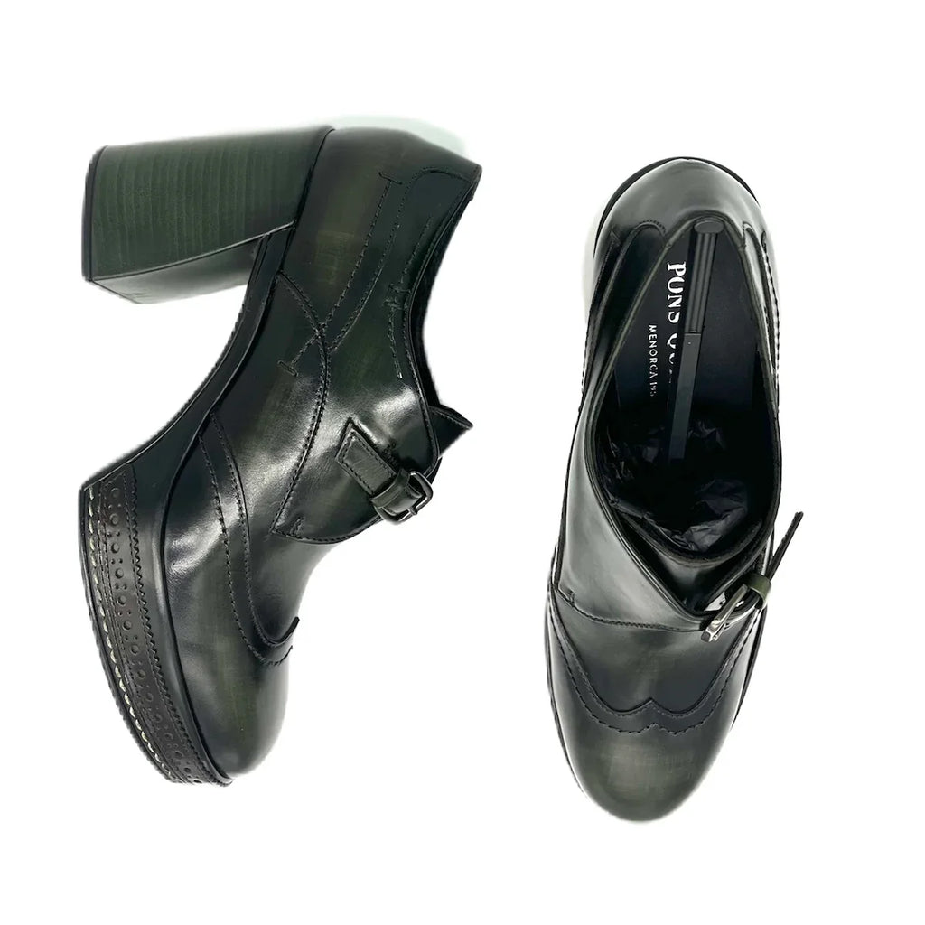 Zapatos De Tacón De La Marca Pons Quintana Para Mujer Modelo Amelia Forest NepalEn Color Verde