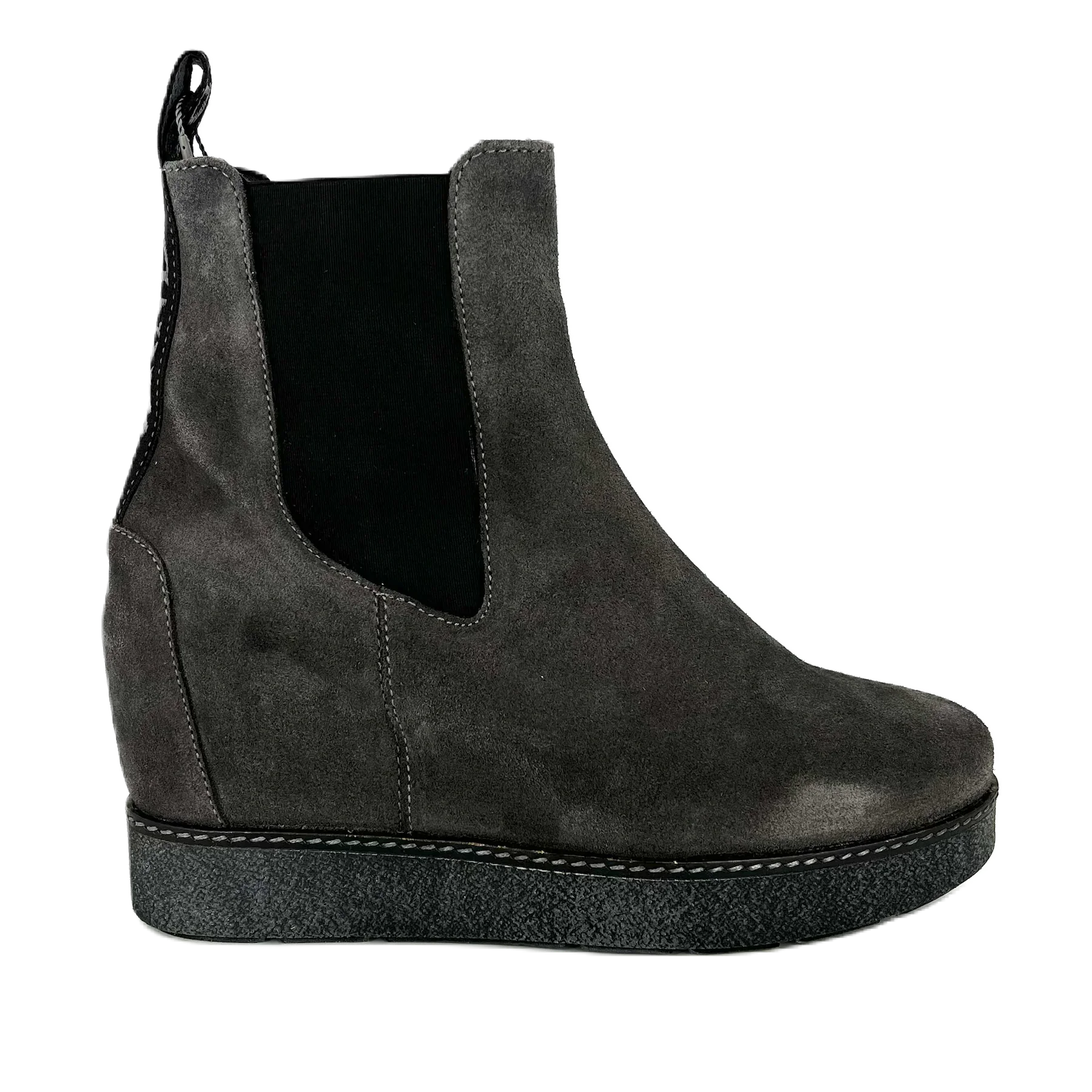 Женские ботильоны Pedro Miralles, велюр I, модель 22308, серый цвет