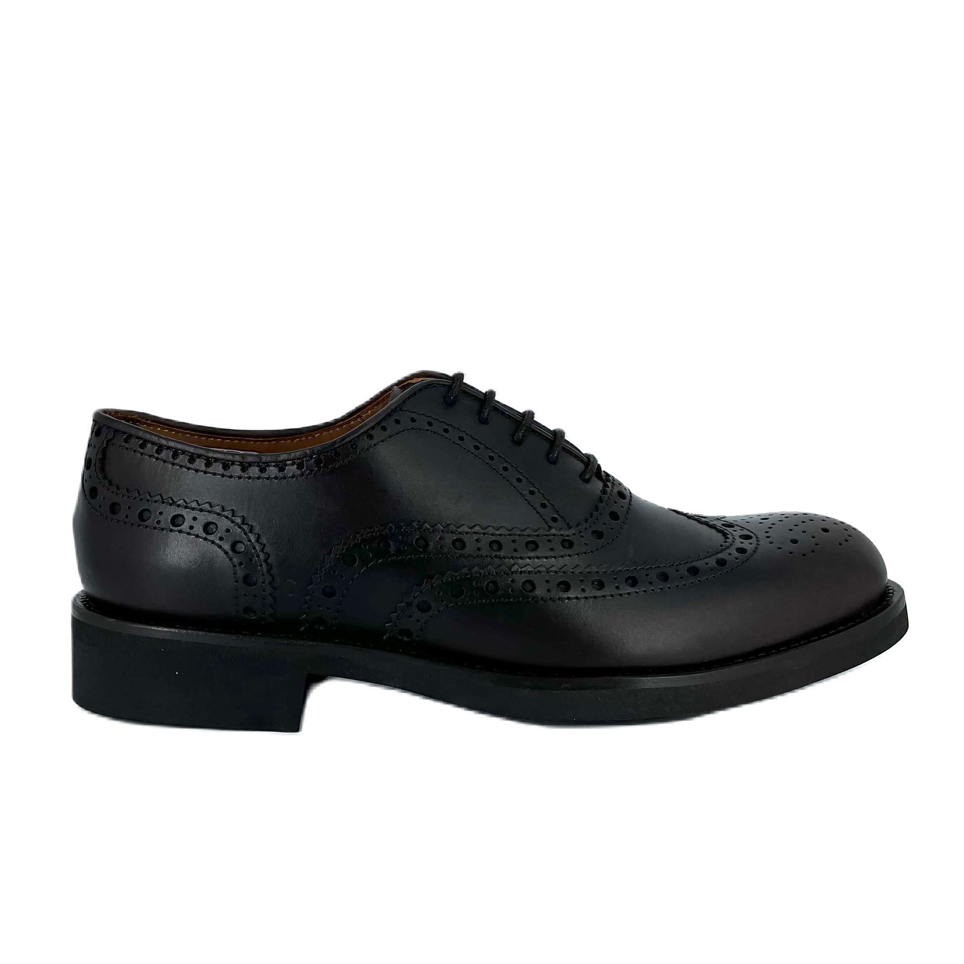 Zapatos Oxford De La Marca Lottusse Para Hombre Modelo Holborn En Color Negro