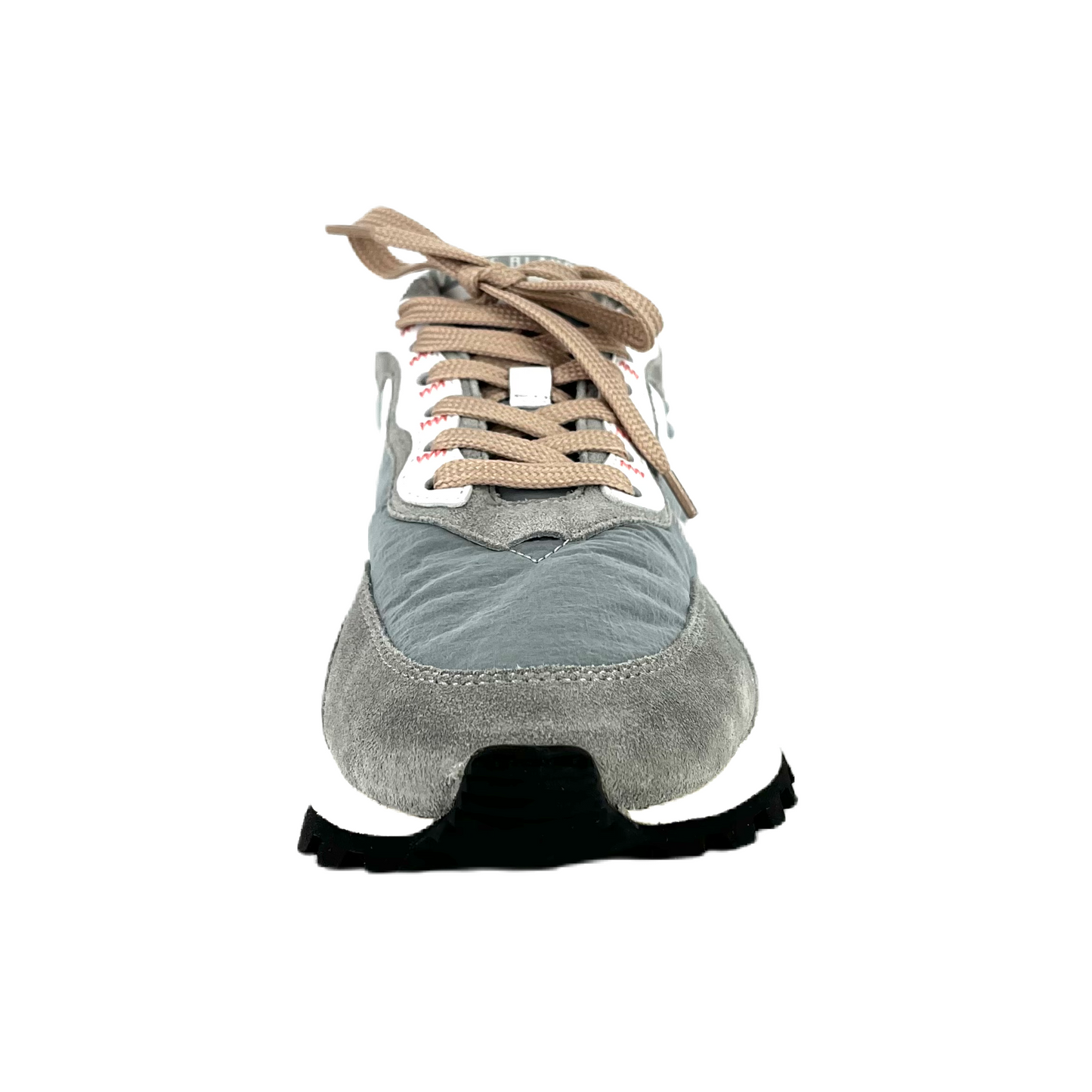 Sneakers De La Marca Voile Blanche Para Mujer Modelo Qwark Hype Suede/Nylon Sage Dark Gray En Color Gris