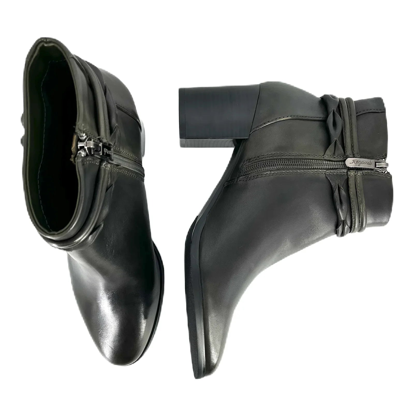 Botines De La Marca Regarde Le Ciel Para Mujer Modelo Joan 02 Delice Muschio En Color Verde