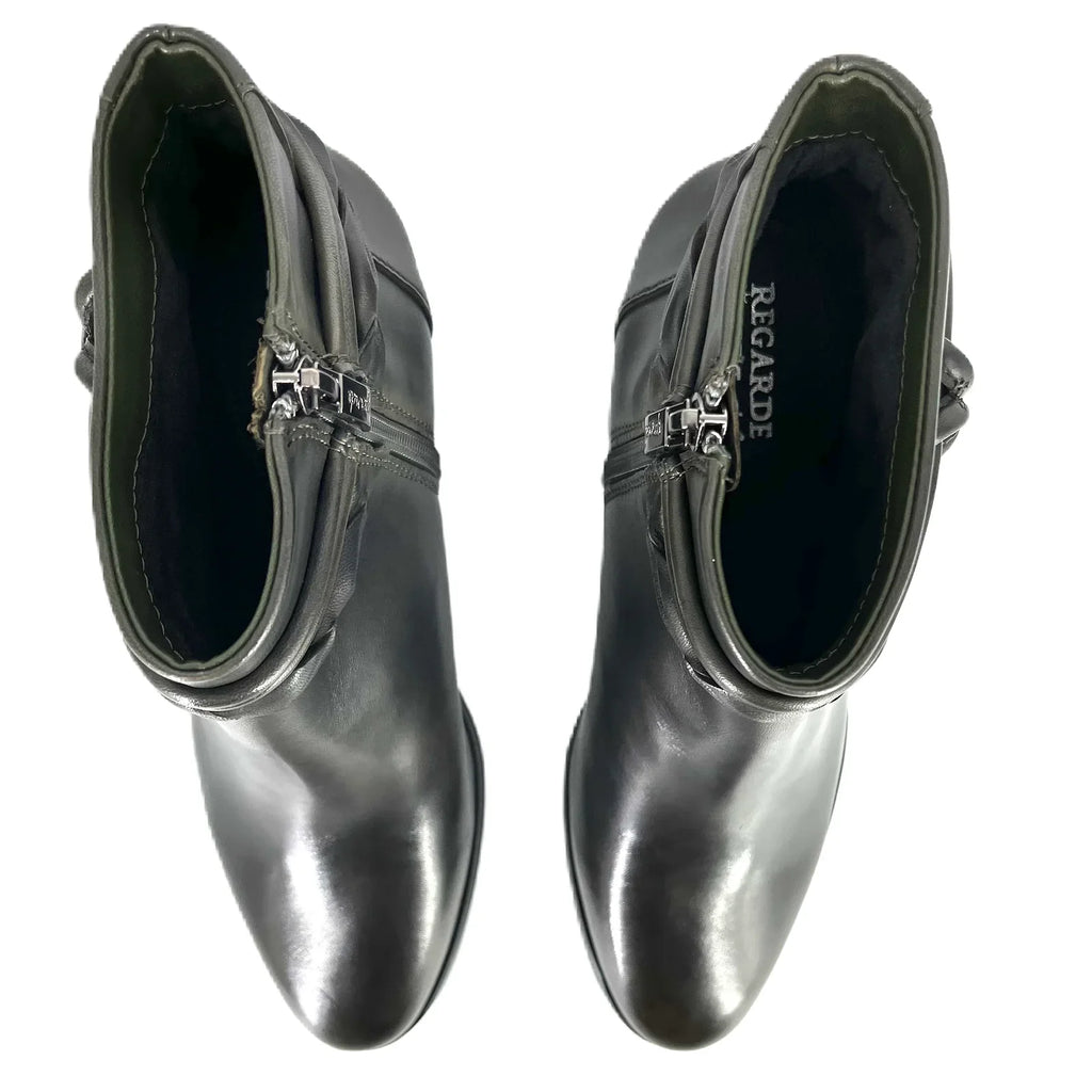 Botines De La Marca Regarde Le Ciel Para Mujer Modelo Joan 02 Delice Muschio En Color Verde