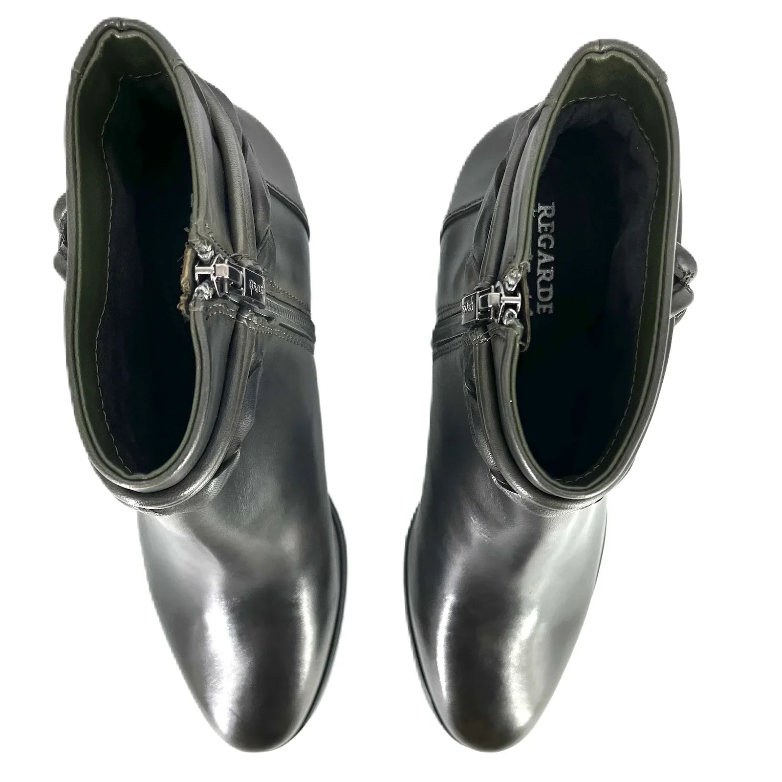 Botines De La Marca Regarde Le Ciel Para Mujer Modelo Joan 02 Delice Muschio En Color Verde