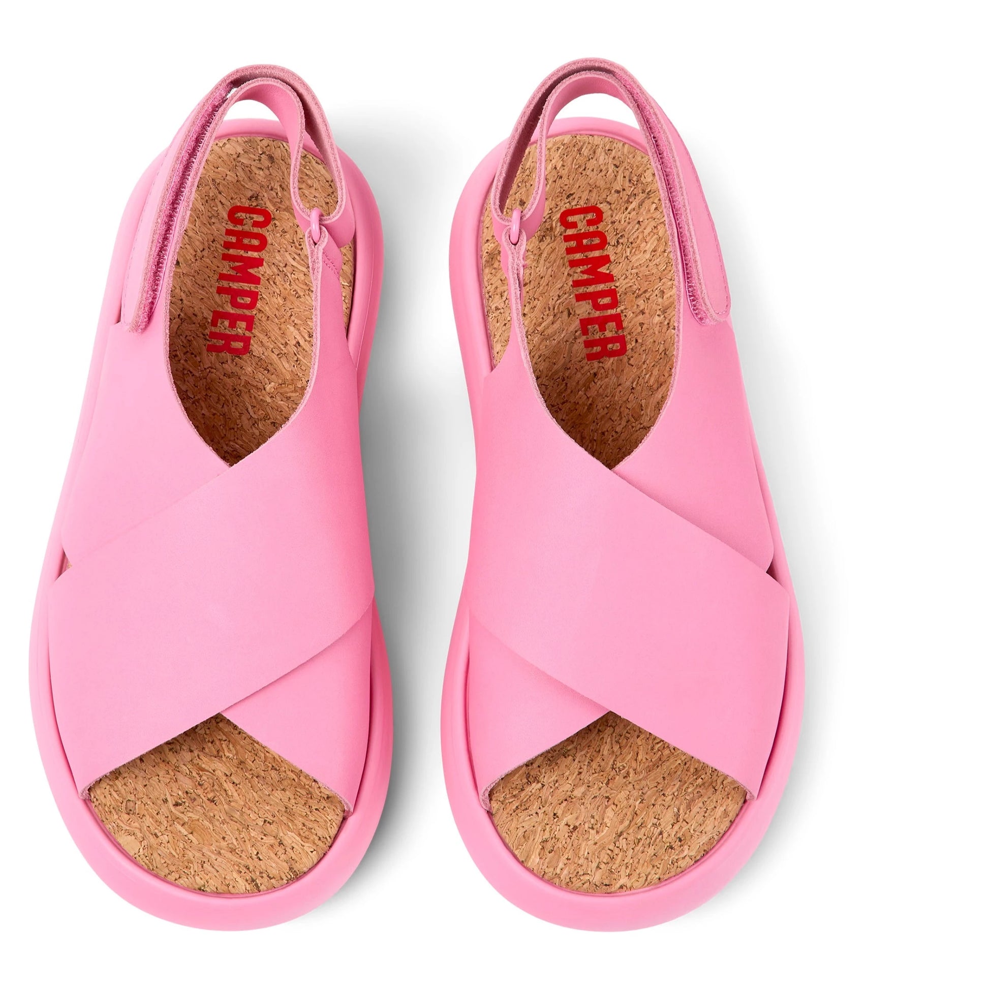 Sandalias De La Marca Camper Para Mujer Modelo Pelotas Flota Sandal En Color Rosa