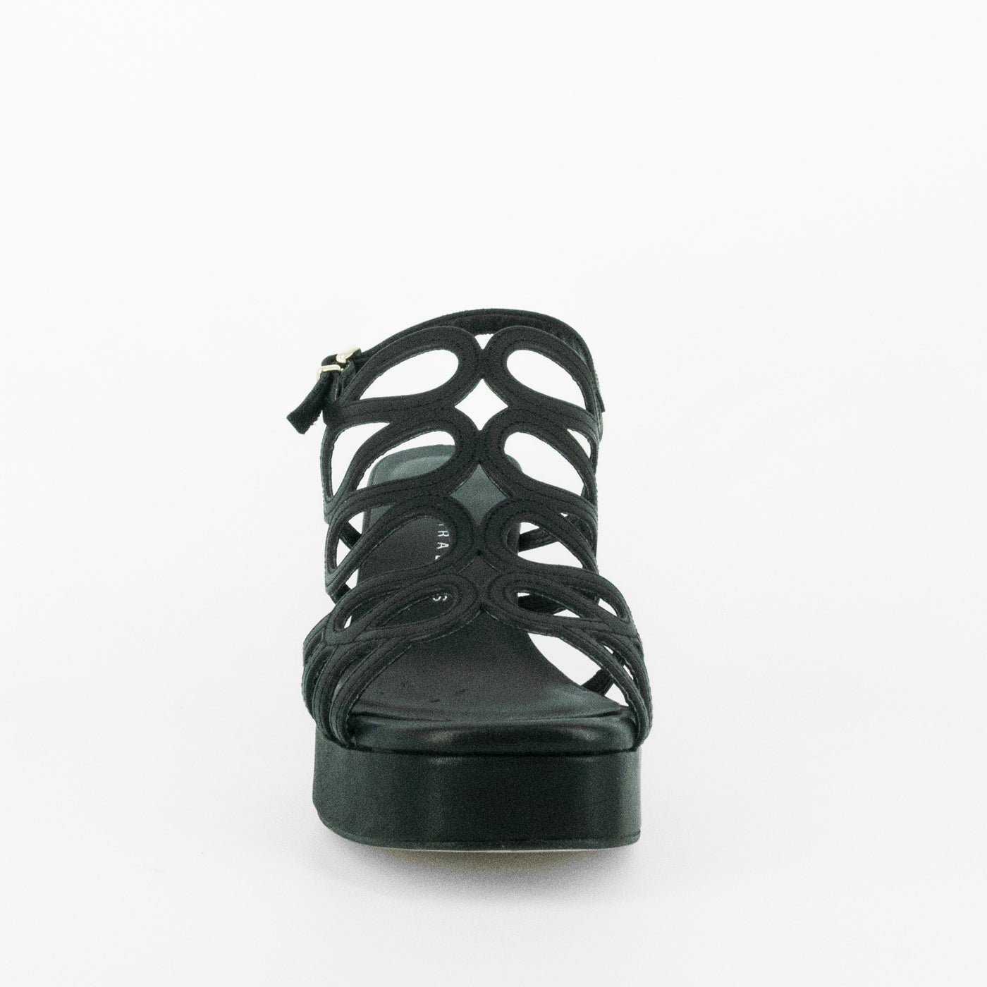 Sandalias De La Marca Pedro Miralles Para Mujer Modelo 13202 Alfa En Color Negro