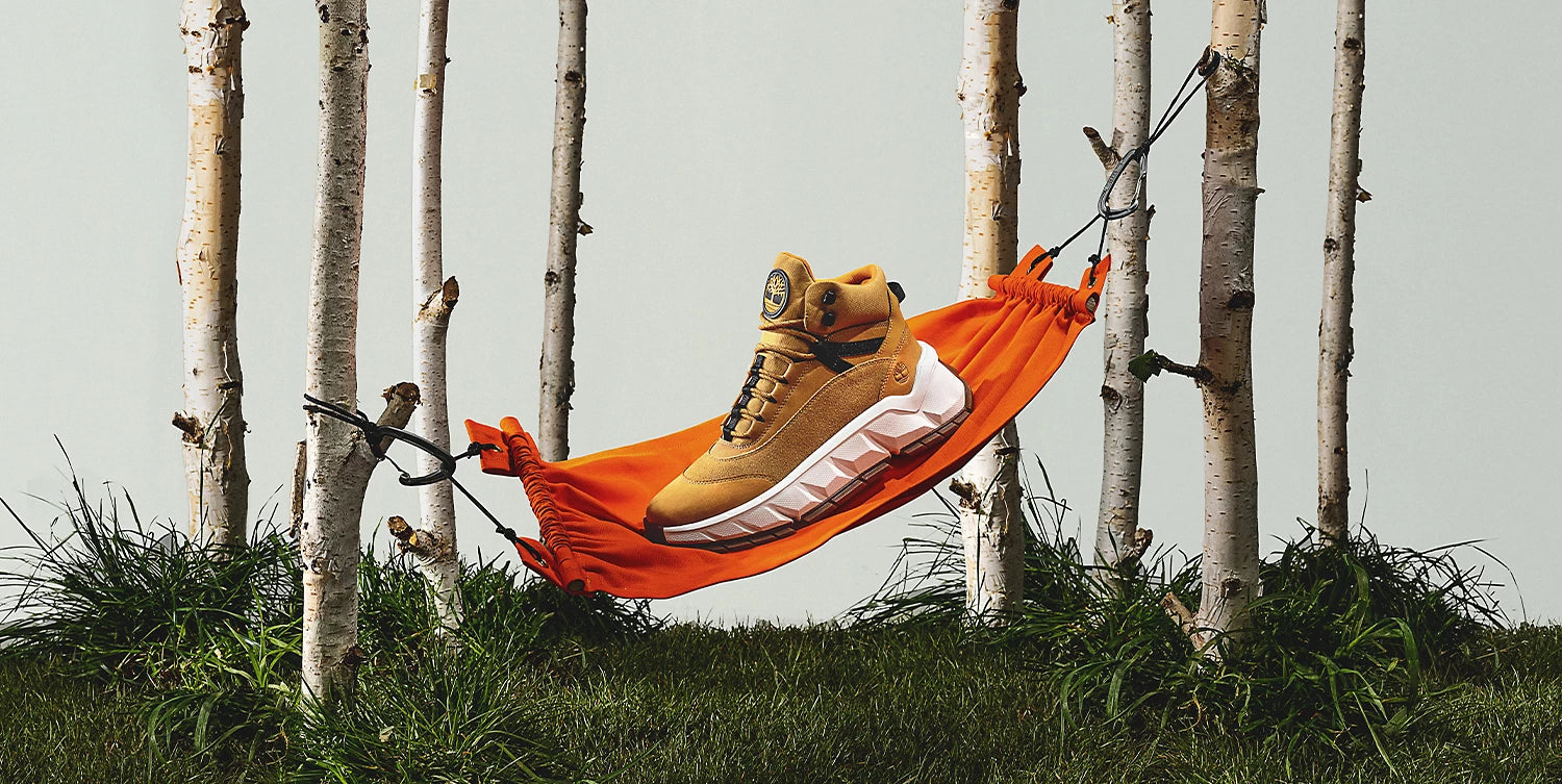 Botines De La Marca Timberland Para Hombre Modelo Tbl® Turbo Hiking Amarillo En Color Amarillo