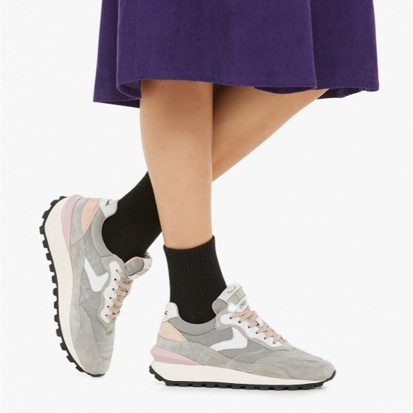 Sneakers De La Marca Voile Blanche Para Mujer Modelo Qwark Hype Gray En Color Gris